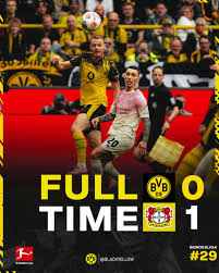 Le Borussia Dortmund s'est incliné 0-1 à domicile face au Bayer Leverkusen.